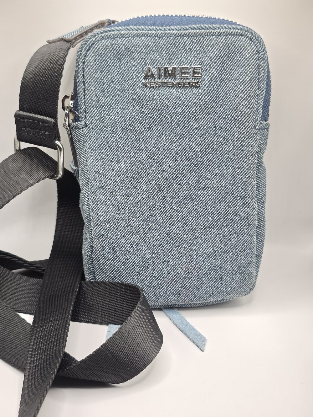 Aimee Kestenberg Denim Phone Crossbody